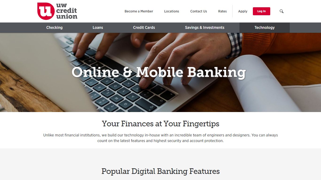 Online Banking | University of Wisconsin Credit Union